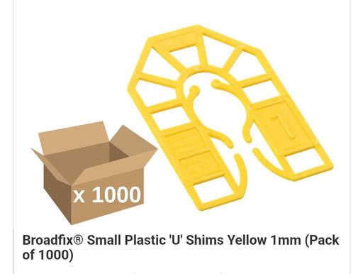 Buy & Sell Great Barr Birmingham - Photos for 1000 1mm Broadfix u packers