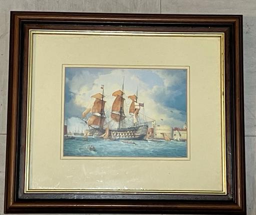 Buy & Sell Yeovil Somerset - Photos for Fine Art - wooden & gold frame ship at sea