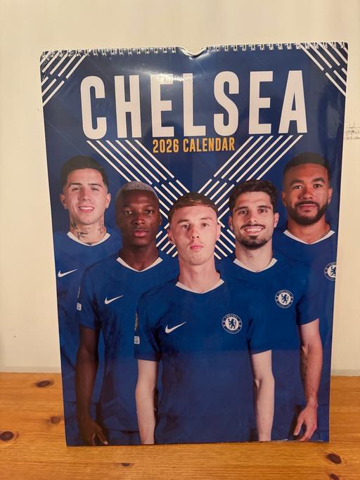 Buy & Sell Bloxwich Walsall - Photos for Chelsea Mens Football Team Wall Calendar 2026