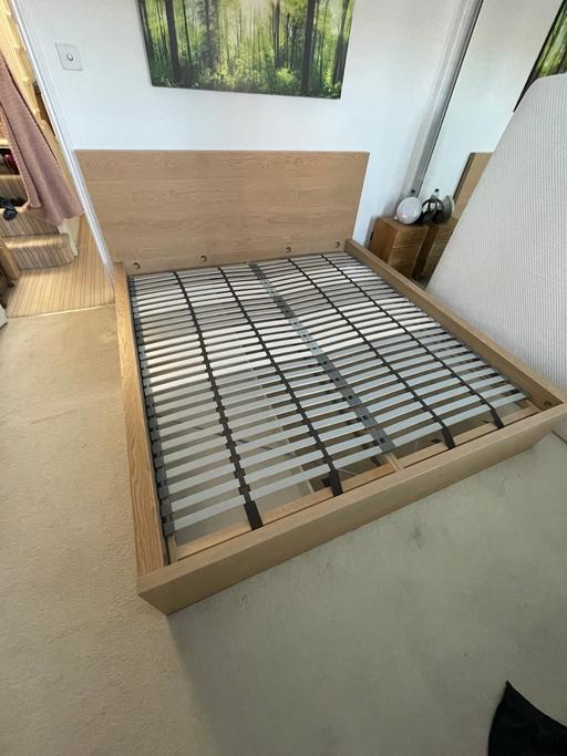 Buy & Sell Elephant and Castle South East London - Photos for IKEA Malm bed UK super king 180x200