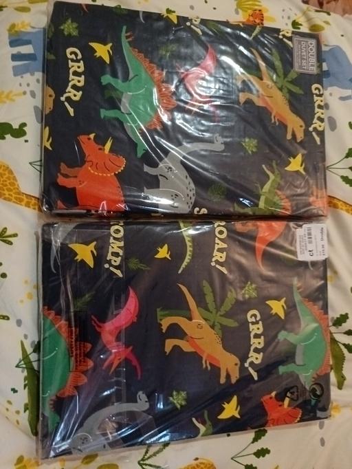 Buy & Sell Nunhead South East London - Photos for x2 double duvet cover sets Dino