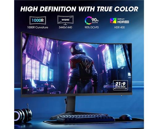 Buy & Sell Seven Sisters North London - Photos for 34 Inch Ultrawide Curved Gaming Monitor