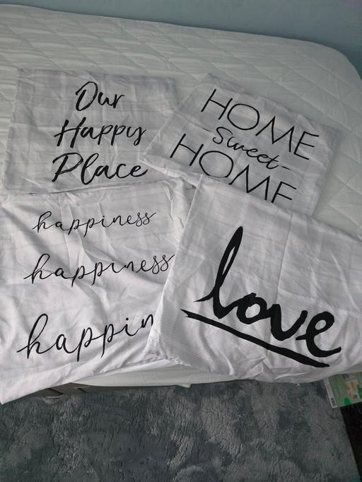 Buy & Sell Kitts Green Birmingham - Photos for 4 light grey cushion covers 16x16