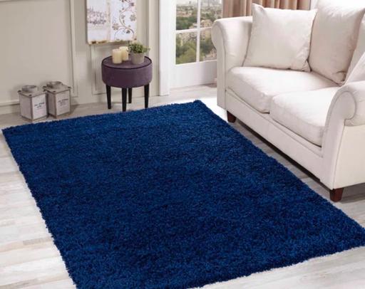 Buy & Sell South Quay East London - Photos for Blue Shaggy rug 160 x 230cm