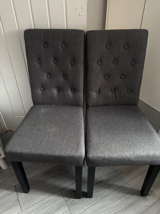 Buy & Sell Liverpool Knowsley - Photos for Two grey chairs