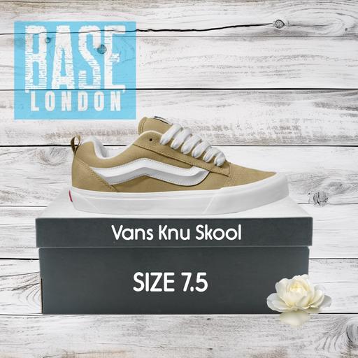 Buy & Sell Romford Havering - Photos for Vans Knu Skool Mens Trainers Khaki Size 7.5