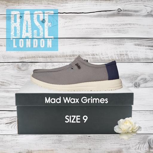 Buy & Sell Romford Havering - Photos for Mad Wax Mens Grimes Grey Navy Shoes Size 9
