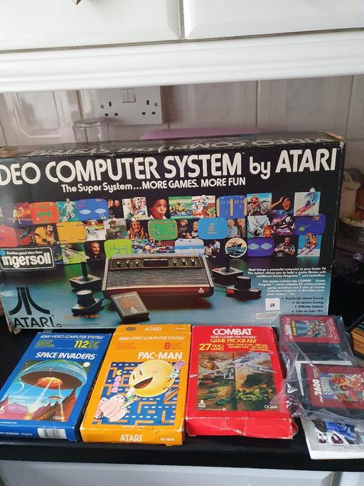 Buy & Sell Upper Gornal Dudley - Photos for ATARI woody games console with 7 games