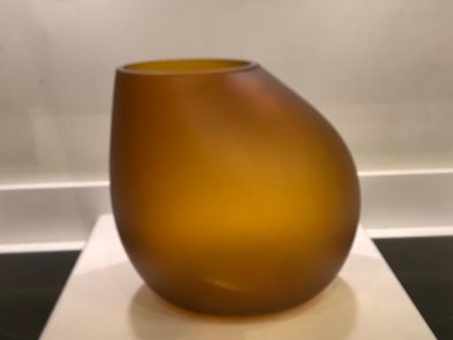 Buy & Sell Harborne Birmingham - Photos for BRONZE COLOURED GLASS VASE