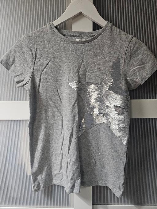 Buy & Sell Weston Point Halton - Photos for Age 12 NEXT grey sequin star tshirt