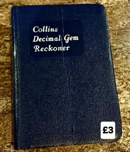 Buy & Sell Stockport Town Centre Stockport - Photos for Collins Decimal Gem Reckoner