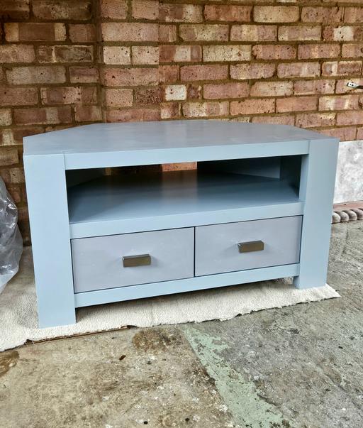 Buy & Sell H M Naval Base Portsmouth - Photos for Solid Pine Wood TV Stand With 2 Drawers