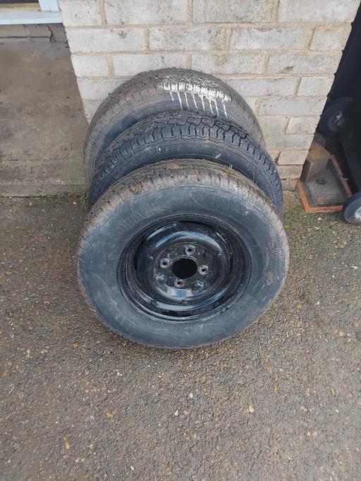 Buy & Sell Northfields Industrial Estate South Kesteven - Photos for x2 trailer wheels