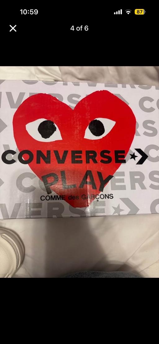 Buy & Sell Sunbury-on-Thames Spelthorne - Photos for Converse Comme 3 Heart LT Sn99