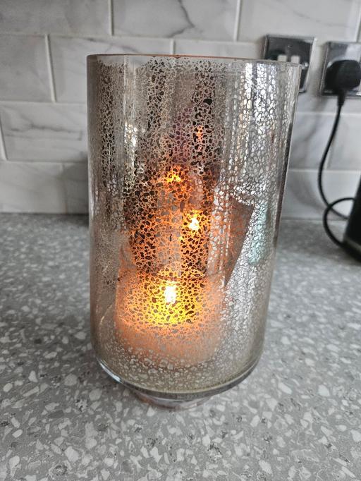 Buy & Sell East Ham East London - Photos for glass vase for candles