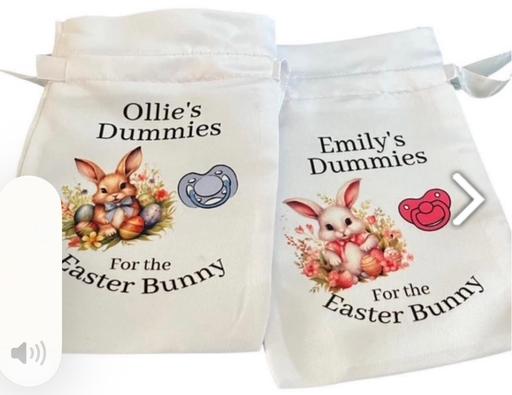 Buy & Sell Kettering Business Park North Northamptonshire - Photos for Personalised Easter bunny dummy bag