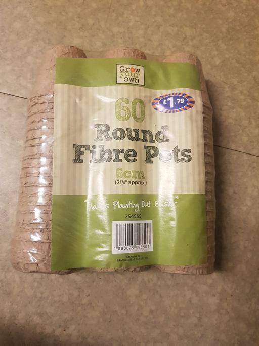 Buy & Sell Longley Sheffield - Photos for round fibre pots new 60 pack