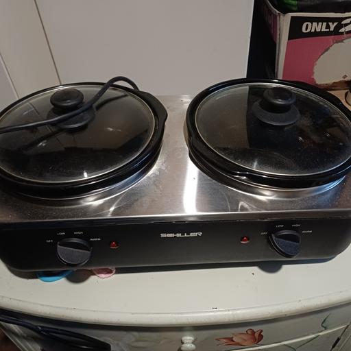 Buy & Sell Surrey Quays South East London - Photos for Sschiller dual pot electric slow cooker