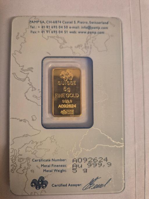 Buy & Sell Saint Mildreds Canterbury - Photos for pamp suisse lady fortuna 5g gold bar