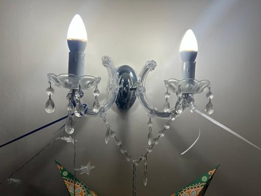 Buy & Sell Barking Barking and Dagenham - Photos for Wall light crystal