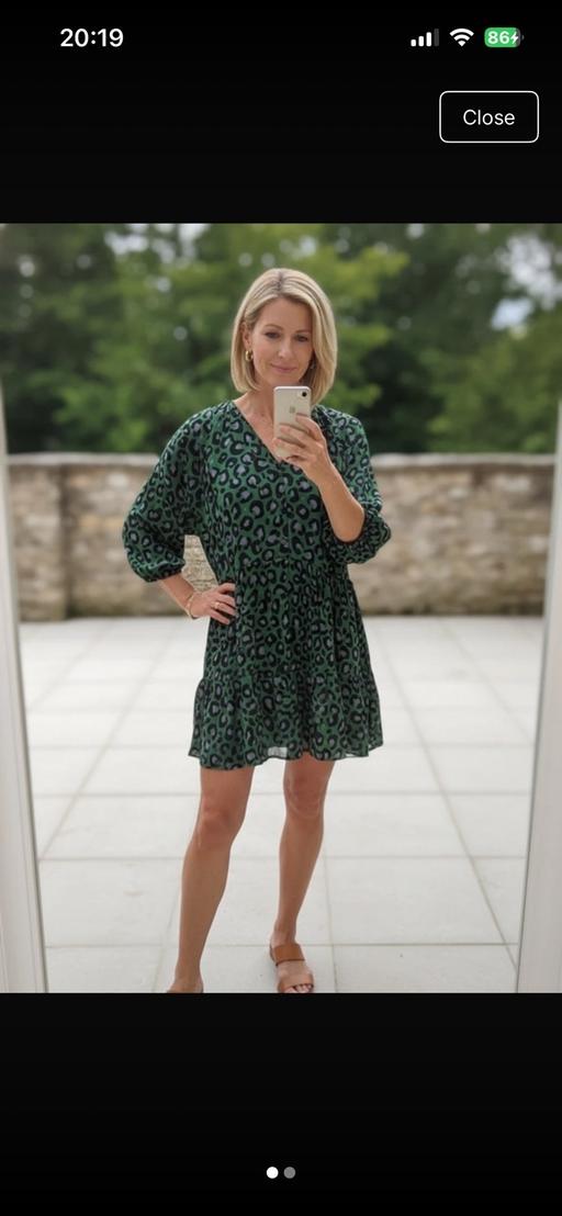 Buy & Sell Middlewich Cheshire East - Photos for V by very New size 14 green print dress/top