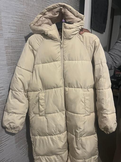 Buy & Sell Clapham South West London - Photos for Stradivarius cream long coat