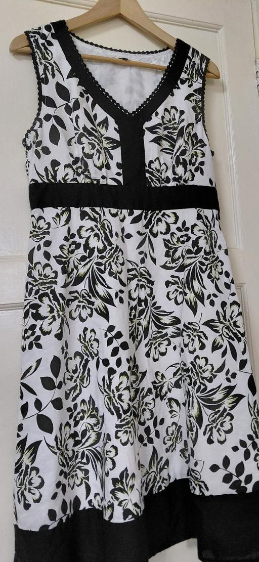 Buy & Sell Old Kent Road South East London - Photos for preloved Maine black and white dress size 14