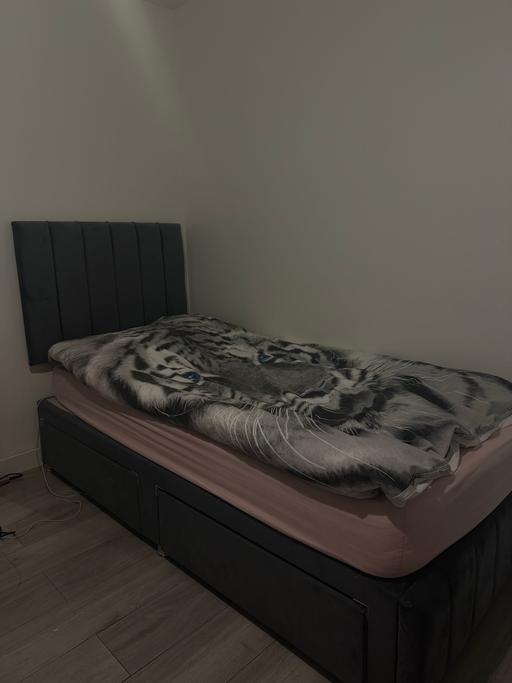 Buy & Sell White Hart Lane Station North London - Photos for Two grey single beds