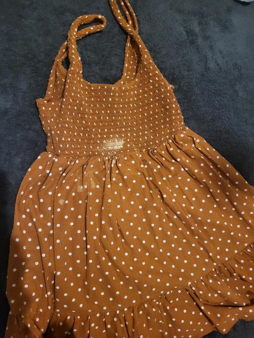 Buy & Sell Streatham Common South West London - Photos for Brown Dress with white spots