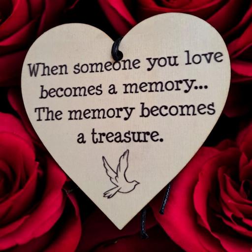 Buy & Sell Rassau Blaenau Gwent - Photos for Hanging wooden hearts with sentimental verses