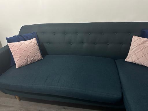 Buy & Sell Stepney Green East London - Photos for Blue corner sofa