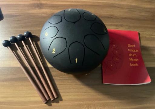 Buy & Sell Mill Hill East Station Barnet - Photos for 6 inch 8-note steel tongue drum matte black