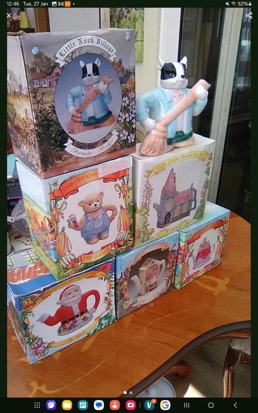 Buy & Sell Allhallows Medway - Kent - Photos for 5 NOVALTY TEA POTS