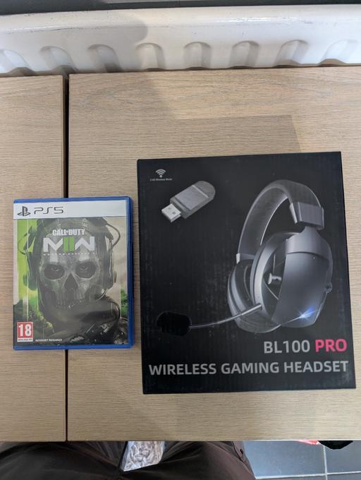 Buy & Sell Woodsetton Dudley - Photos for ps5 game with wireless gaming headset