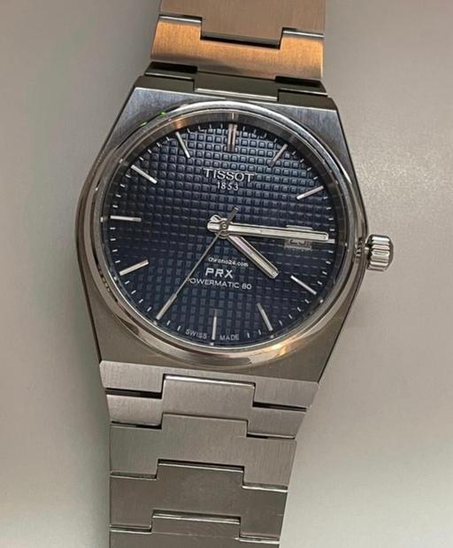 Buy & Sell Kennington South East London - Photos for Navy Blue Tissot PRX Powermatic