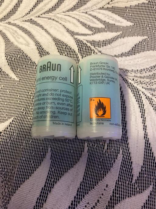 Buy & Sell Tokyngton North West London - Photos for Genuine Braun mini gas energy cells