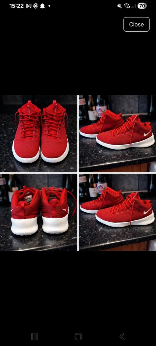 Buy & Sell Cross Green Leeds - Photos for Red Nike Mid-Top Trainers