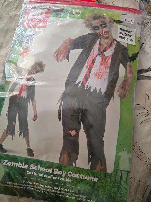 Buy & Sell Weoley Castle Birmingham - Photos for 12+ years ZOMBIE boys holloween costume