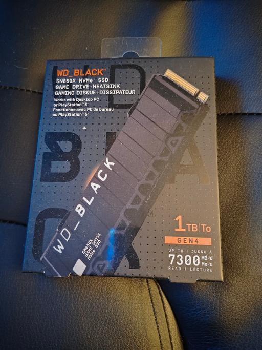 Buy & Sell Moseley Village Wolverhampton - Photos for Wd Black SN850X PS5 SSD 1TB AS NEW