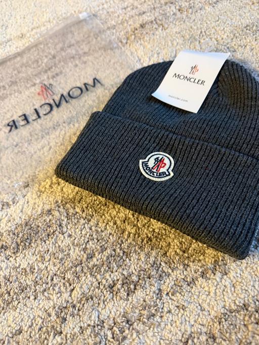 Buy & Sell Farnborough Rushmoor - Photos for Moncler Dark Grey Beanie Hat