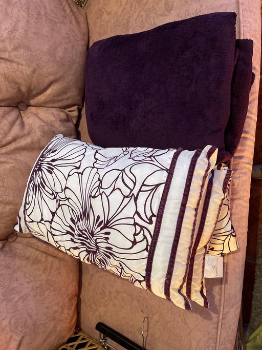 Buy & Sell Shirebrook Bolsover - Photos for Plum throw x extras