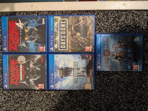 Buy & Sell Woodsetton Dudley - Photos for PS4 games x5