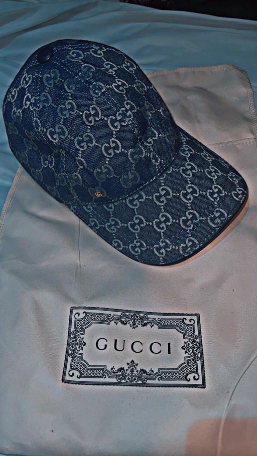 Buy & Sell Highams Park East London - Photos for Gucci men’s hat blue and gold , made in Italy