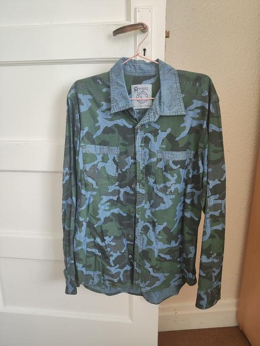 Buy & Sell Greenford Ealing - Photos for Attire Denim Camouflage shirt