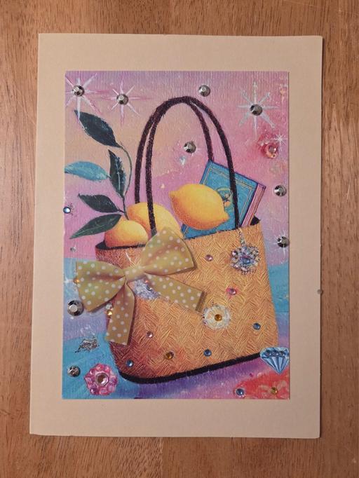 courses Westgate-on-Sea Thanet - Photos for HANDMADE LEMONS BAG CARD
