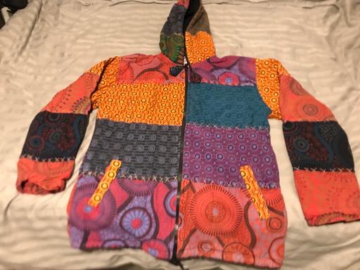 Buy & Sell Enfield Highway Enfield - Photos for Woman’s patchwork coat made in Nepal