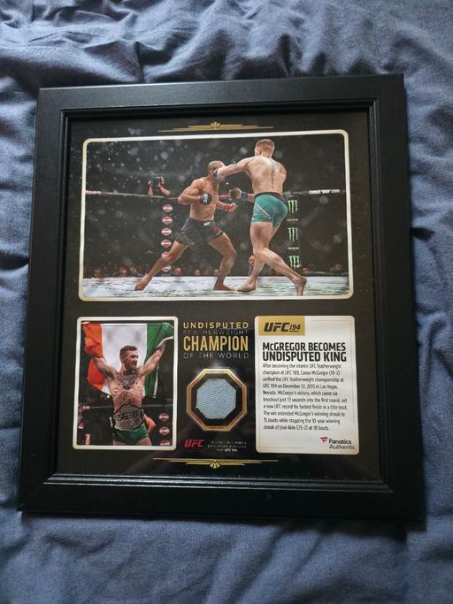 Buy & Sell Middlesbrough Town Centre Middlesbrough - Photos for UFC 194 Mcgregor vs Aldo piece of canvas