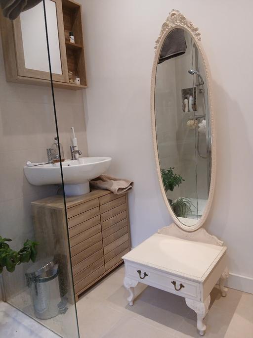 Buy & Sell Moseley Birmingham - Photos for vintage standing mirror with draw & top