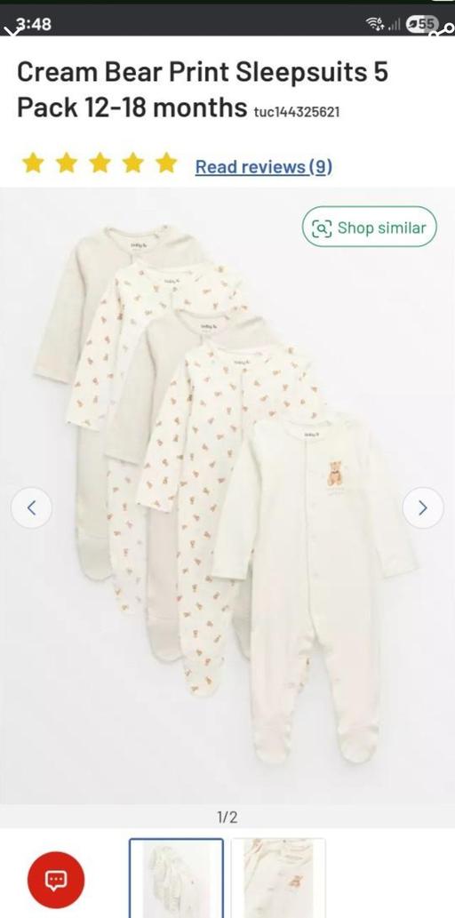 Buy & Sell Kitts Green Birmingham - Photos for New Baby Sleepsuits