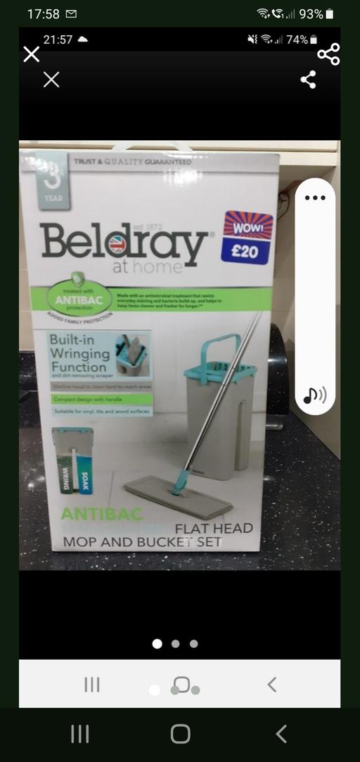 Buy & Sell Brownhills Walsall - Photos for new boxed beldray mop set